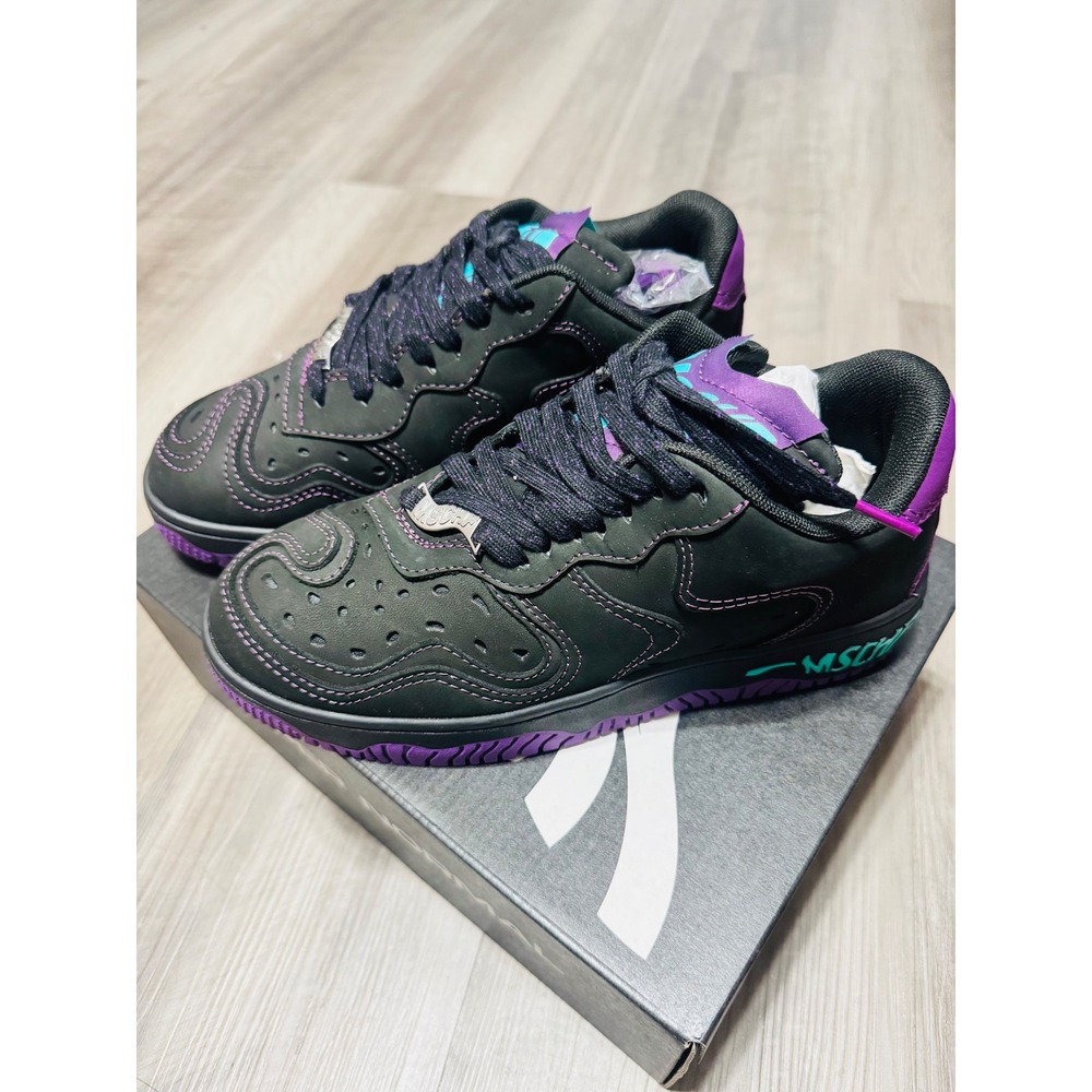 MSCHF Super Normal 2 Mars Black Sneakers MSCHF005.1-MB PurpleTeal Men6 Women 7.5
